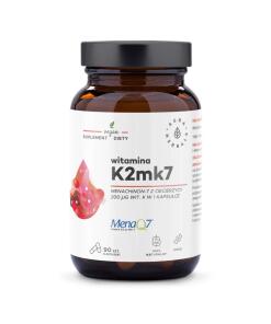 Aura Herbals - Vitamín K2 MK7, 200 mcg (90 kapsúl)