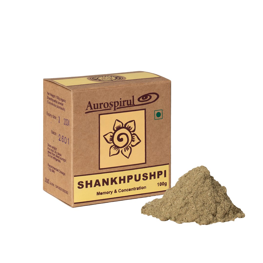 Aurospirul - prášok Shankapushpi (100 g)