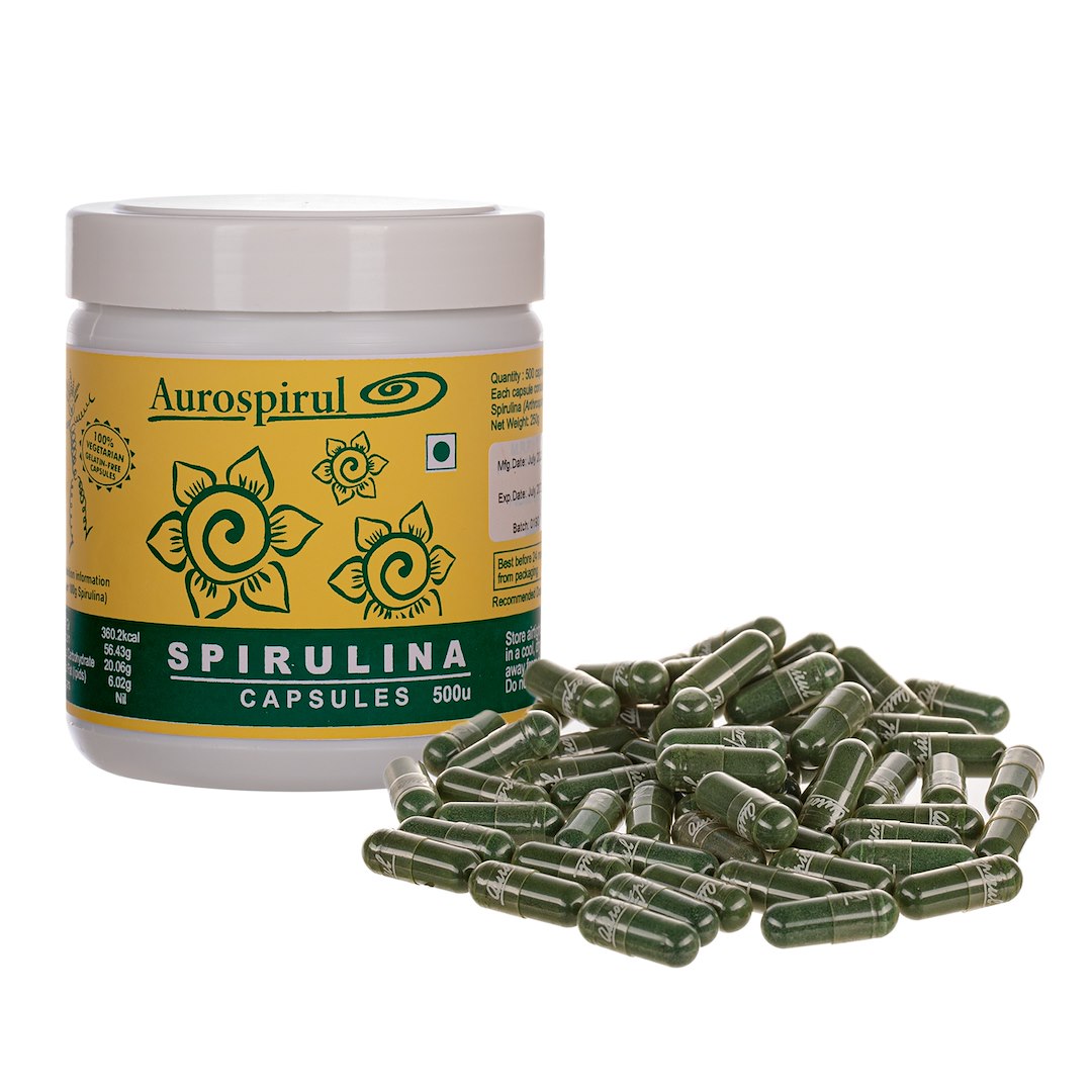 Aurospirul - Spirulina (500 kapsúl)