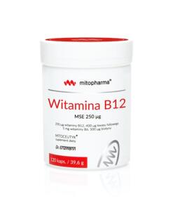Dr. Enzmann MSE - DR. ENZMANN MSE Vitamín B12 MSE, 250 mcg (120 kapsúl)