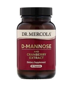 Dr. Mercola - DR. MERCOLA D-manóza s brusnicami (60 kapsúl)