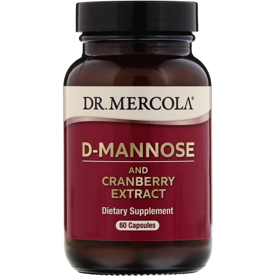 Dr. Mercola - DR. MERCOLA D-manóza s brusnicami (60 kapsúl)