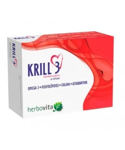 Herbovita - HERBOVITA Krill 3 - Podporuje normálnu funkciu srdca a mozgu (60 kapsúl)