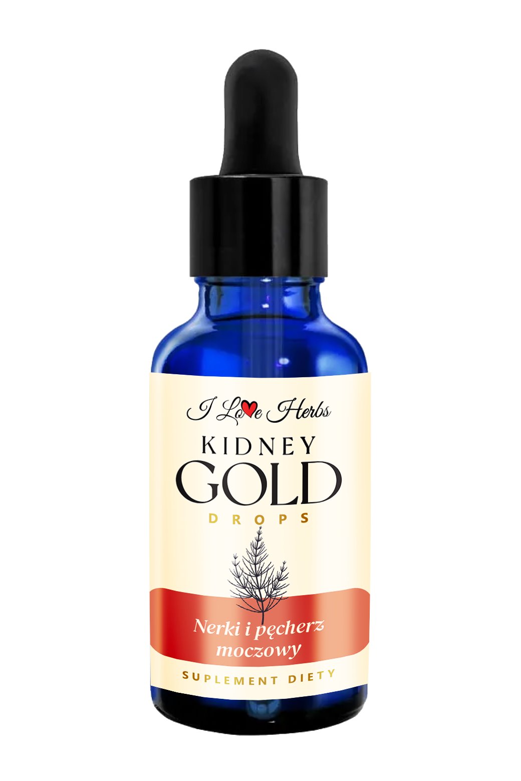I Love Herbs - I LOVE HERRBS - KIDNEY Gold Drops NERKI I PĘCHERZ MOCZOWY (50 ml)