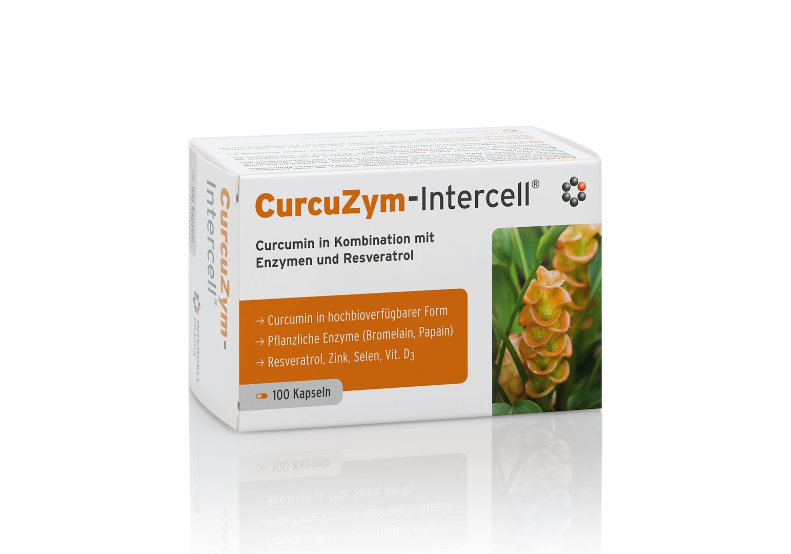 Intercell Pharma - INTERCELL PHARMA CurcuZym-Intercell (100 caps)