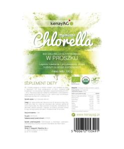 Kenay - KENAY Chlorella Organic Powder (100 g / 3,527 oz.)