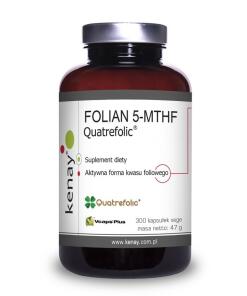 Kenay - KENAY FOLATE 5-MTHF active folic acid Quatrefolic (300 caps)