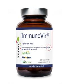 Kenay ImmunoVir - prírodná podporu imunitného systému s artemízinou, andrografitom, glicyrízinou a laktoferínom (60 kaps.)