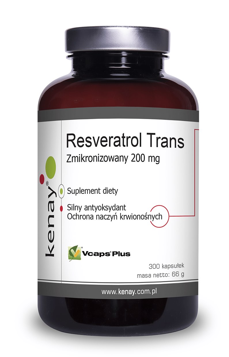 Kenay - KENAY Resveratrol Trans Micronized, 200 mg (300 caps)