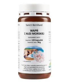 Krauterhaus Sanct Bernhard - KRAUTERHAUS SANCT BERNHARD Calcium Lithothamnium Capsules (120 caps)