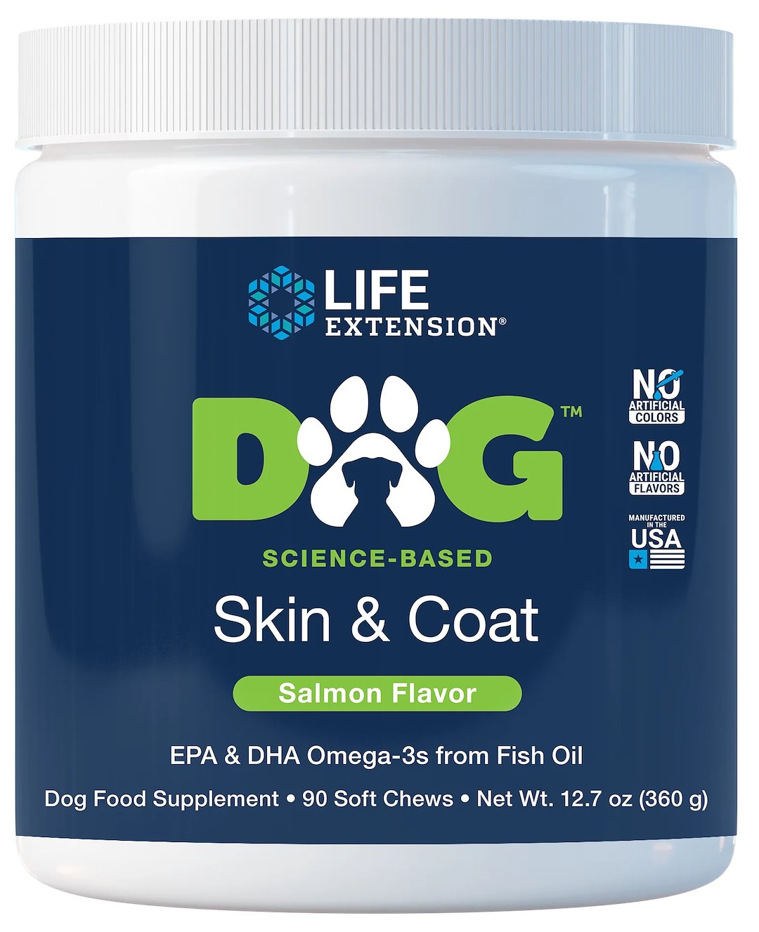 Life Extension - LIFE EXTENSION Dog Skin & Coat (90 kaps.)
Doplnok výživy pre psov na podporu zdravej kože a srsti