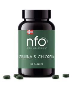 NFO - NFO Spirulina & chlorella (260 tabs)