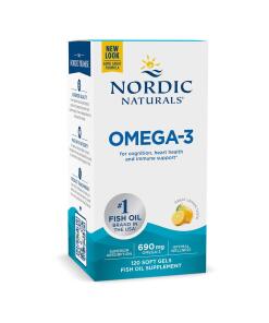 Omega-3, 690 mg Citrón (EAN 768990027604) - 120 mäkkých kapsúl