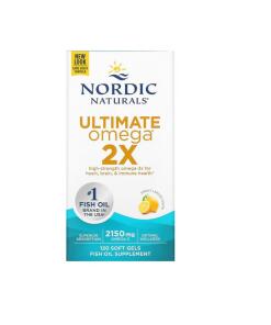 Ultimátne Omega 2X, 2150mg Citrón - 120 mäkkých kapsúl