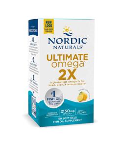 Ultimátne Omega 2X, 2150 mg Citrón - 60 mäkkých kapsúl