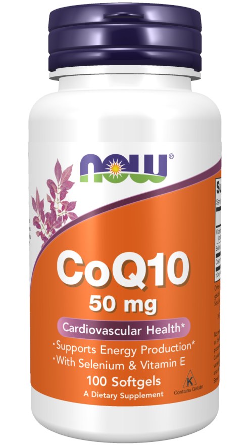 NOW Foods - NOW FOODS CoQ10 50 mg (100 caps.)