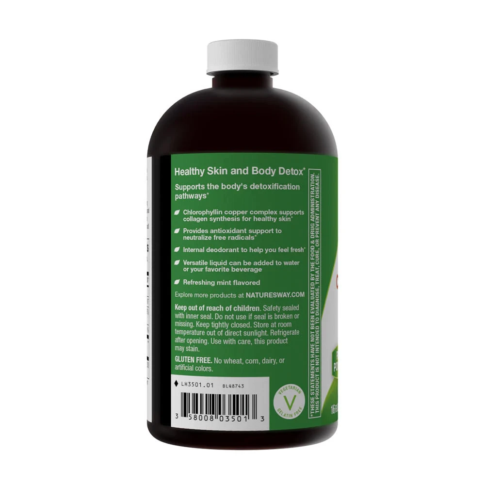 Nature's Way - Chlorofresh® tekutý chlorofyl (480 ml, mäta) – Obrázok 9