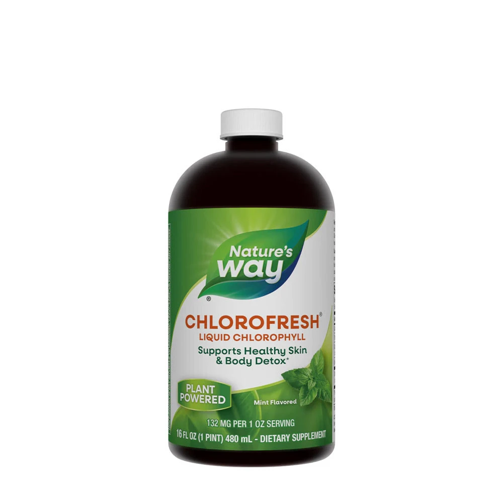 Nature's Way - Chlorofresh® tekutý chlorofyl (480 ml, mäta)