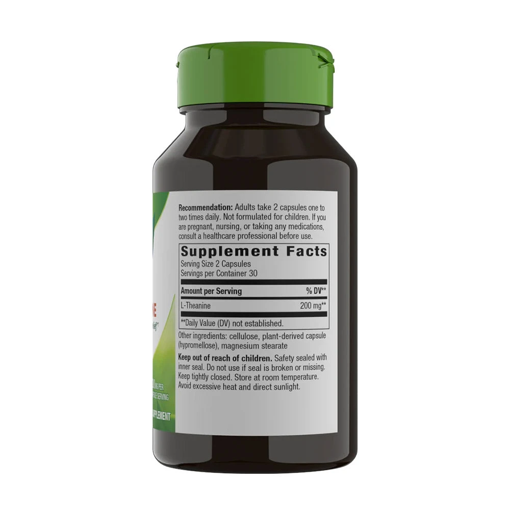 Nature's Way L-Theanín (60 kapsúl) – Obrázok 4
