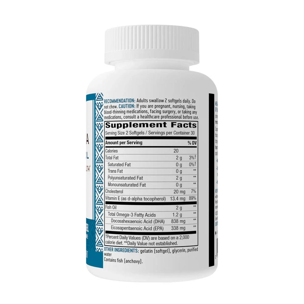 Nature's Way - Mega-DHA (60 mäkkých kapsúl) – Obrázok 6