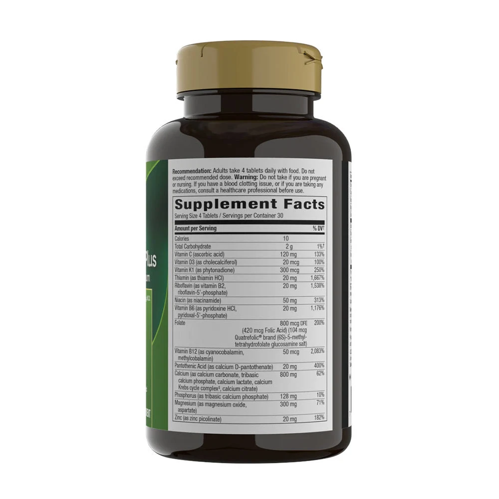 Nature's Way - OsteoPrime® Plus (120 tabliet) – Obrázok 2