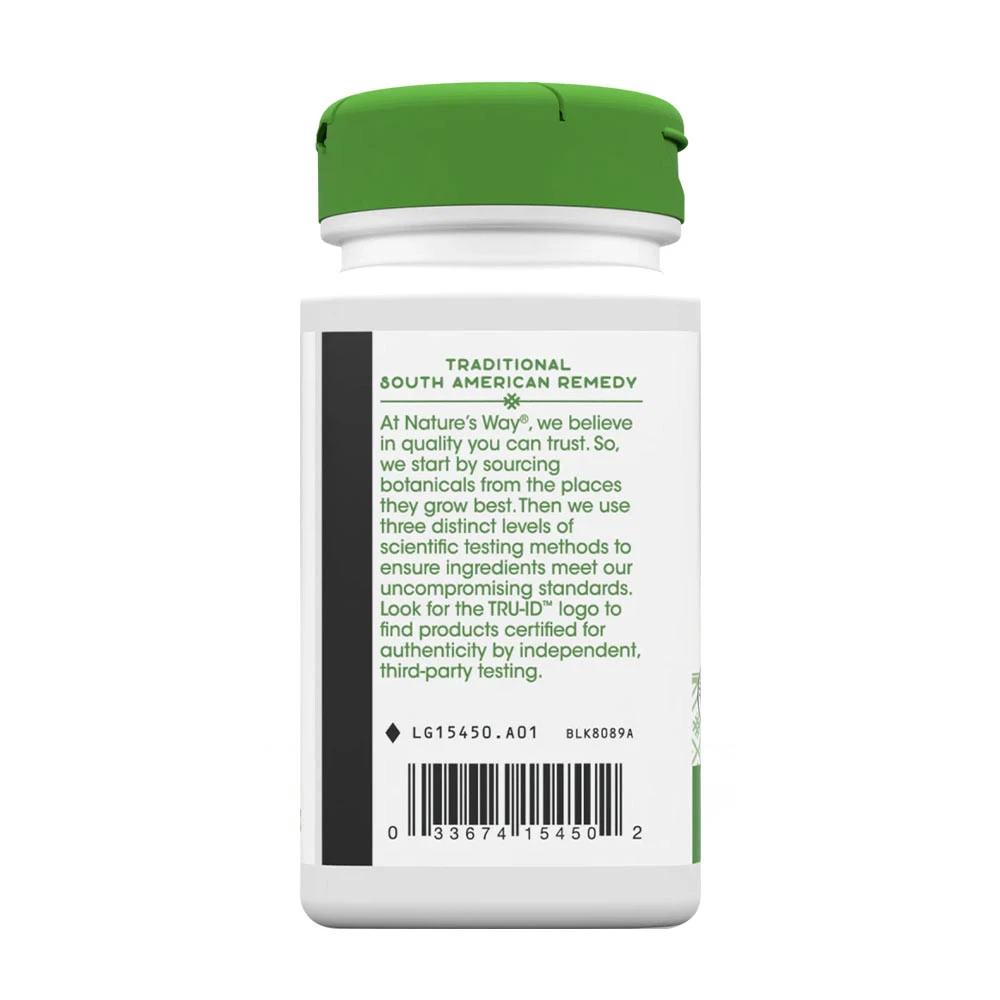 Nature's Way - Pau d'Arco vnútorná kôra (180 kapsúl) – Obrázok 6
