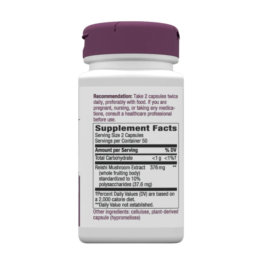 Nature's Way - Reishi huba (100 kapsúl) – Obrázok 7