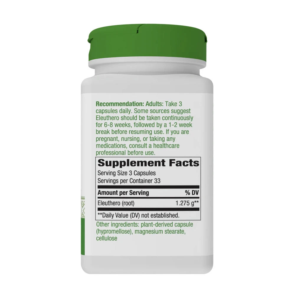 Nature's Way - Sibírsky Eleuterokok (100 kapsúl) – Obrázok 7