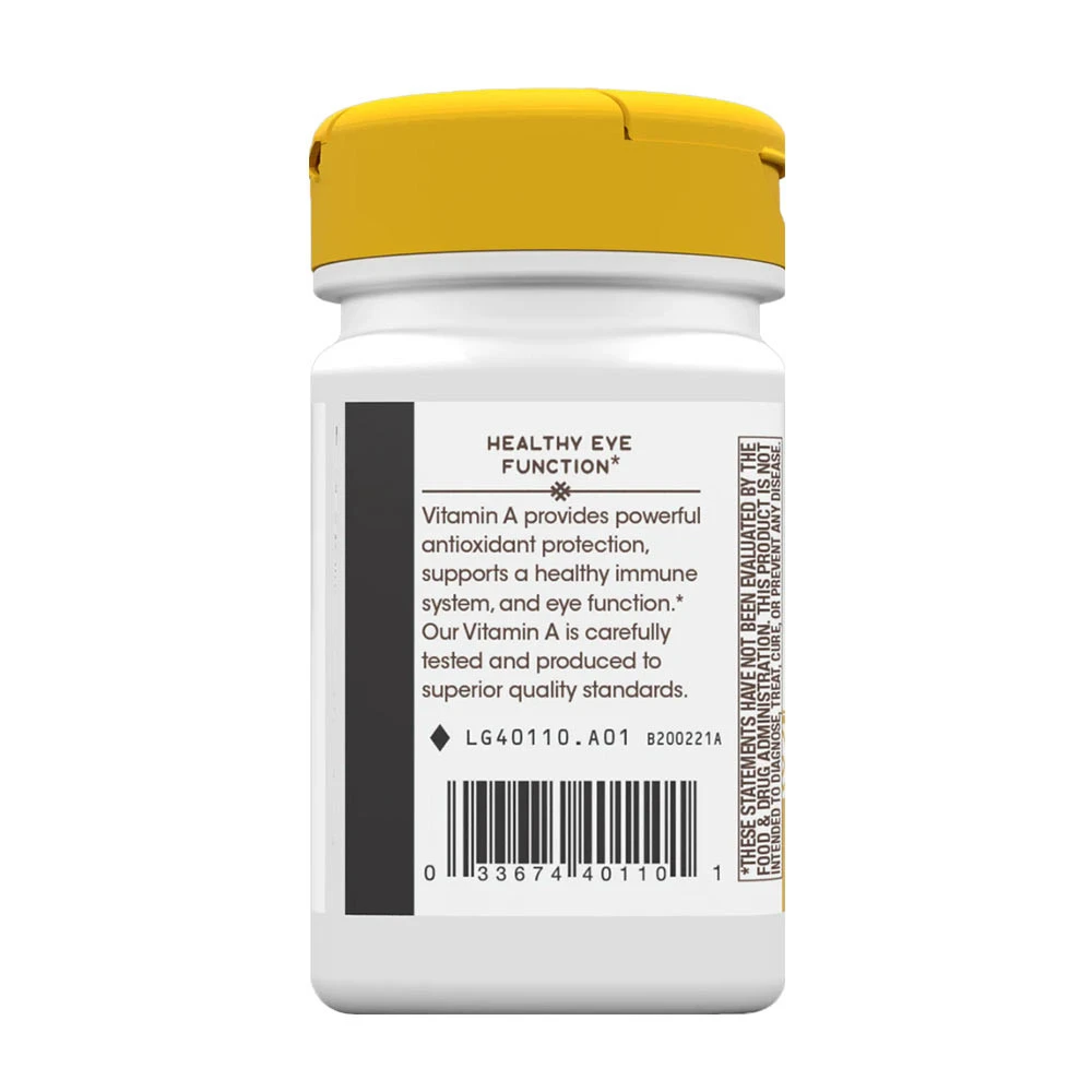 Nature's Way - Vitamín A (100 mäkkých kapsúl) – Obrázok 9