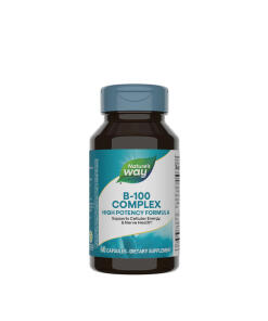 Nature's Way - Komplex vitamínu B-100 (60 kapsúl)