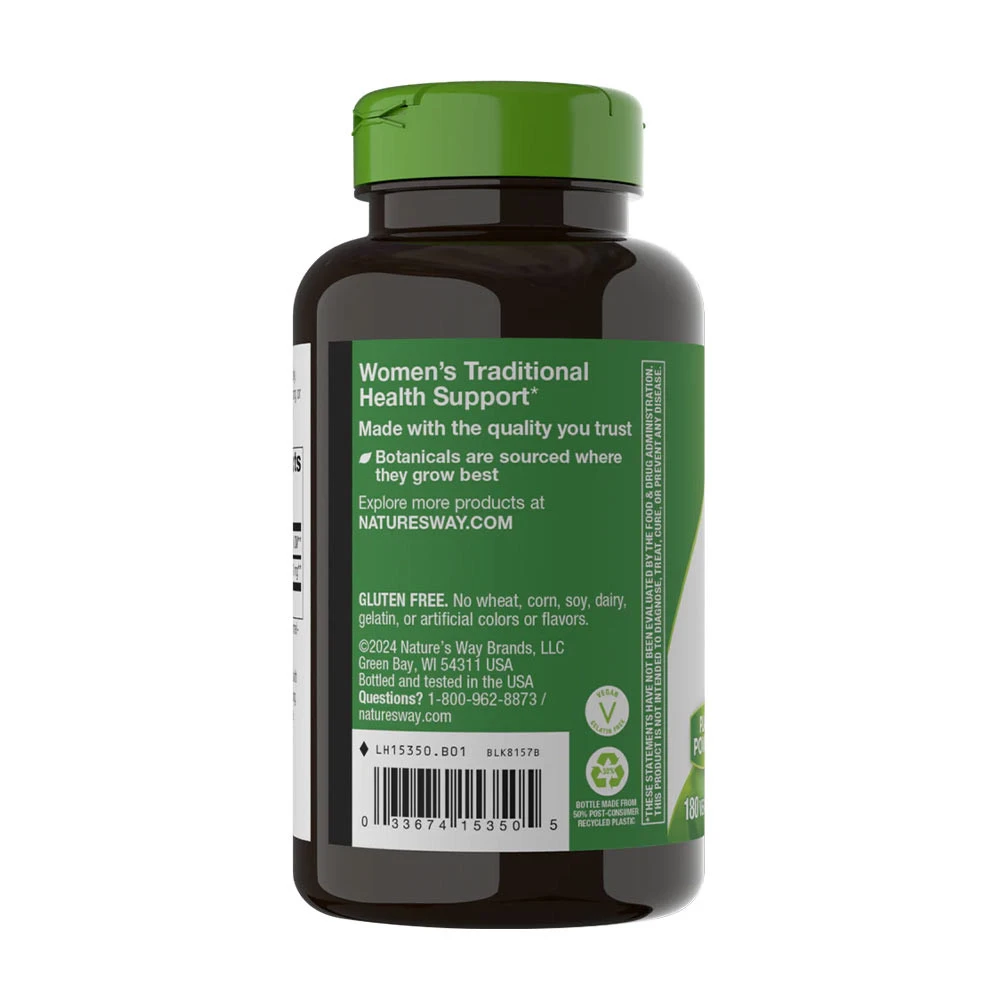 Nature's Way - Divý jam koreň (180 kapsúl) – Obrázok 5