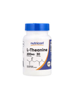 Nutricost - L-teanín 200 mg (30 kapsúl)