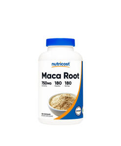Nutricost - Maca koreň 750 mg (180 kapsúl)