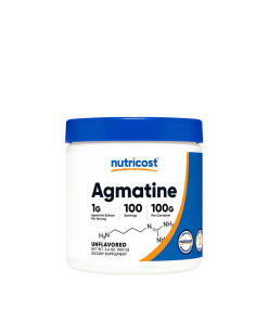 Nutricost - Čistý prášok síranu agmatínu Nutricost (100 g, bez príchute)