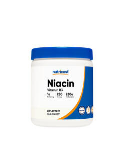 Nutricost - Vitamín B3 Niacín Nutricost (250 g)