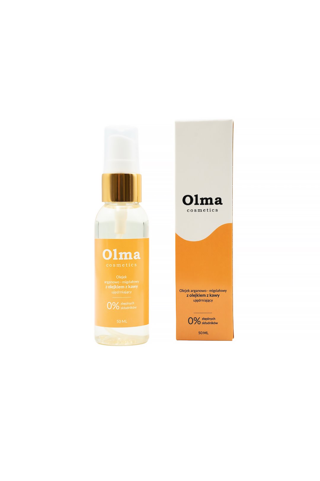 Olma Cosmetics - OLMA COSMETICS Argan-almond oil with coffee oil - Firming (50 ml)