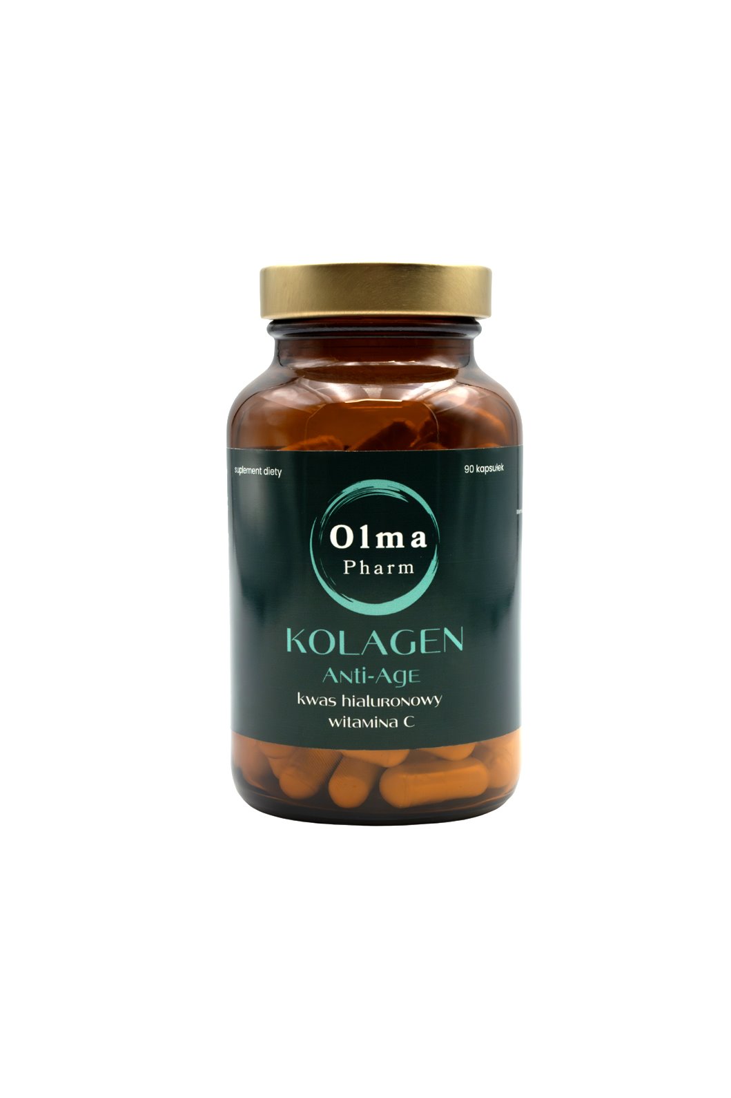 Olma Pharm - OLMA PHARM Kolagén s kyselinou hyalurónovou a vitamínom C (90 kapsúl)