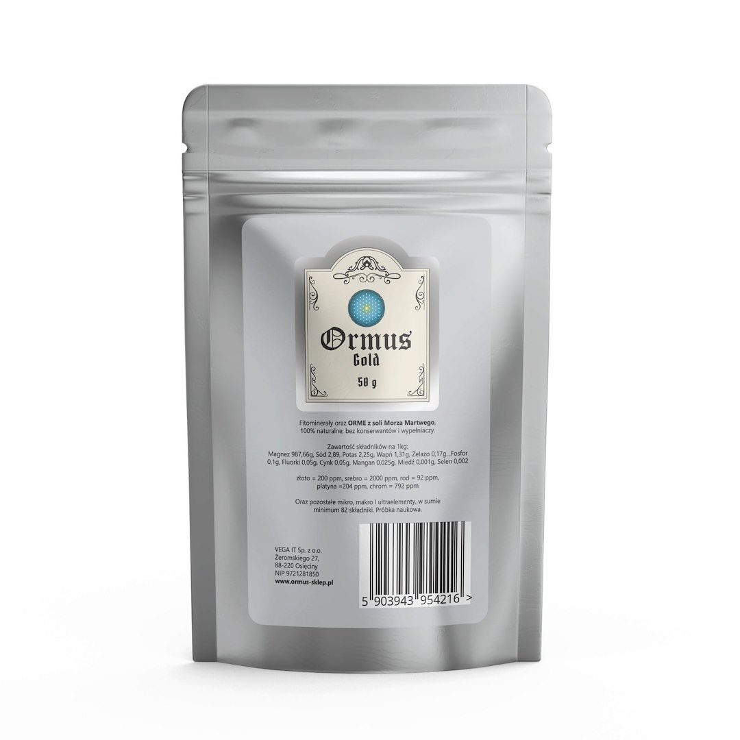 ORMUS - ORMUS ORME Gold - Prvky života - silný prášok so zlatom (50 g)