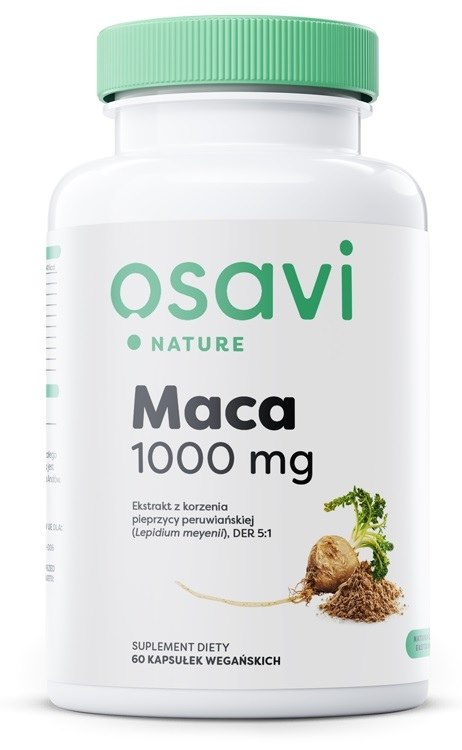 Osavi - Maca 500 mg (60 rastlinných kapsúl)