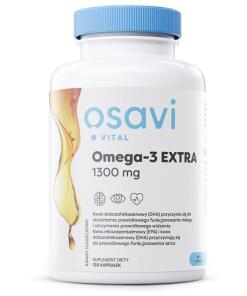 Osavi - OSAVI Omega-3 Extra, 650 mg - príchuť citrón (120 kapsúl)