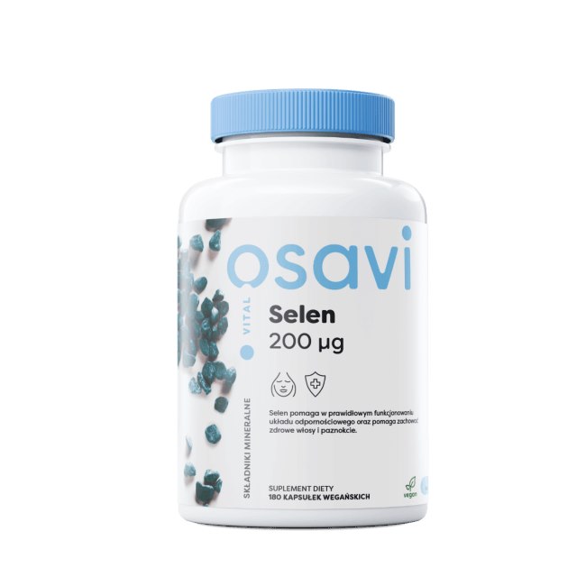 Osavi - Selén, 200 mcg (180 rastlinných kapsúl)