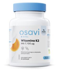 Osavi - OSAVI Vitamín K2-MK-7, 100 mcg (60 kapsúl)