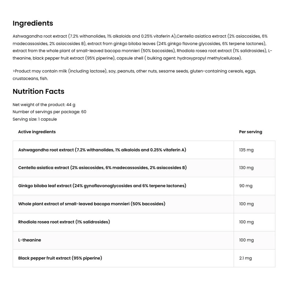 OstroVit - OstroVit AdaptAid (60 kapsúl) – Obrázok 8
