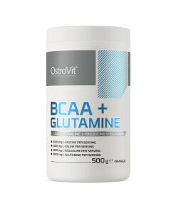 OstroVit - BCAA + Glutamín (500 g, pomaranč)