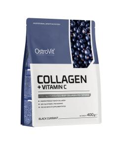 OstroVit - Kolagén + Vitamín C (400 g, Čierna ríbezľa)