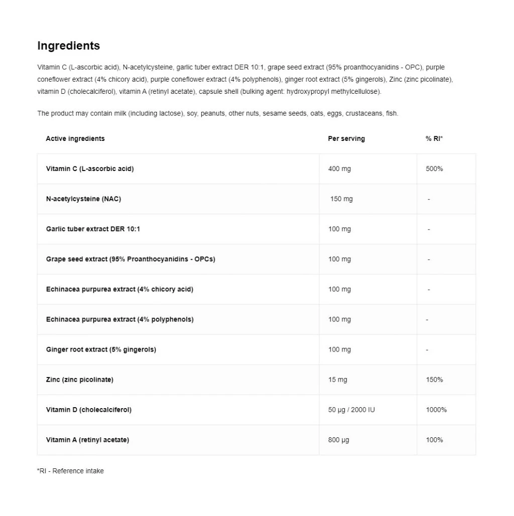 OstroVit - Podpora Imunity (90 kapsúl) – Obrázok 7