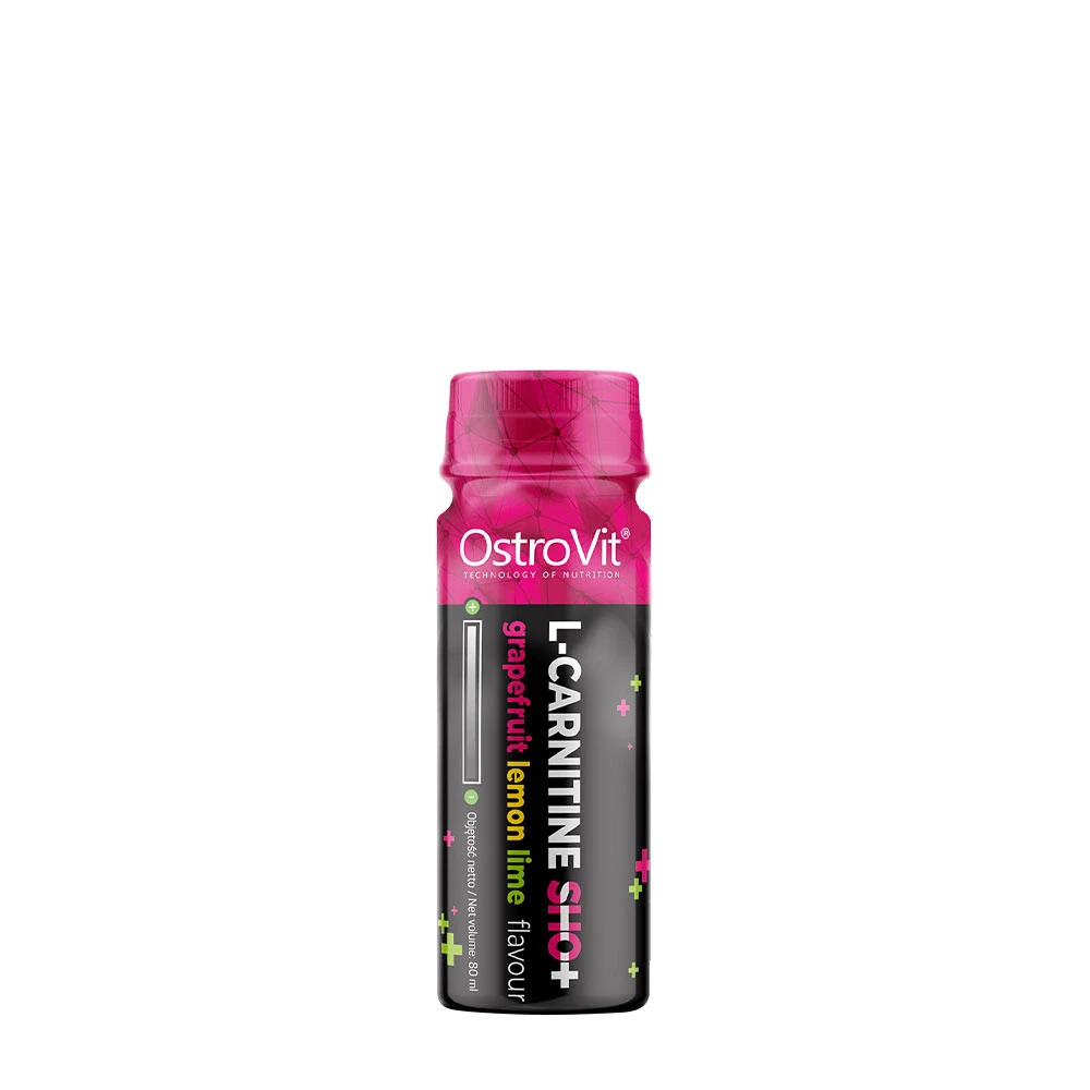 OstroVit - OstroVit L-karnitín SHOT (80 ml, Grapefruit Citrón Limetka)