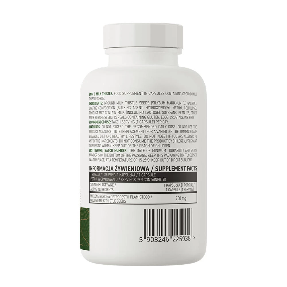 OstroVit - OstroVit Pestrec mariánsky VEGE (90 kapsúl) – Obrázok 4