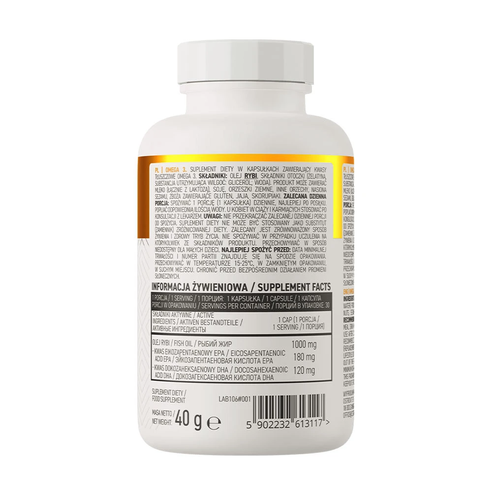 OstroVit - OstroVit Omega 3 (30 kapsúl) – Obrázok 7