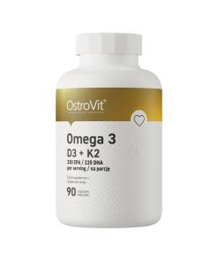 OstroVit - OstroVit Omega 3 D3 + K2 (90 kapsúl)
